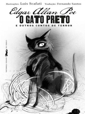 cover image of O gato preto e outros contos de terror